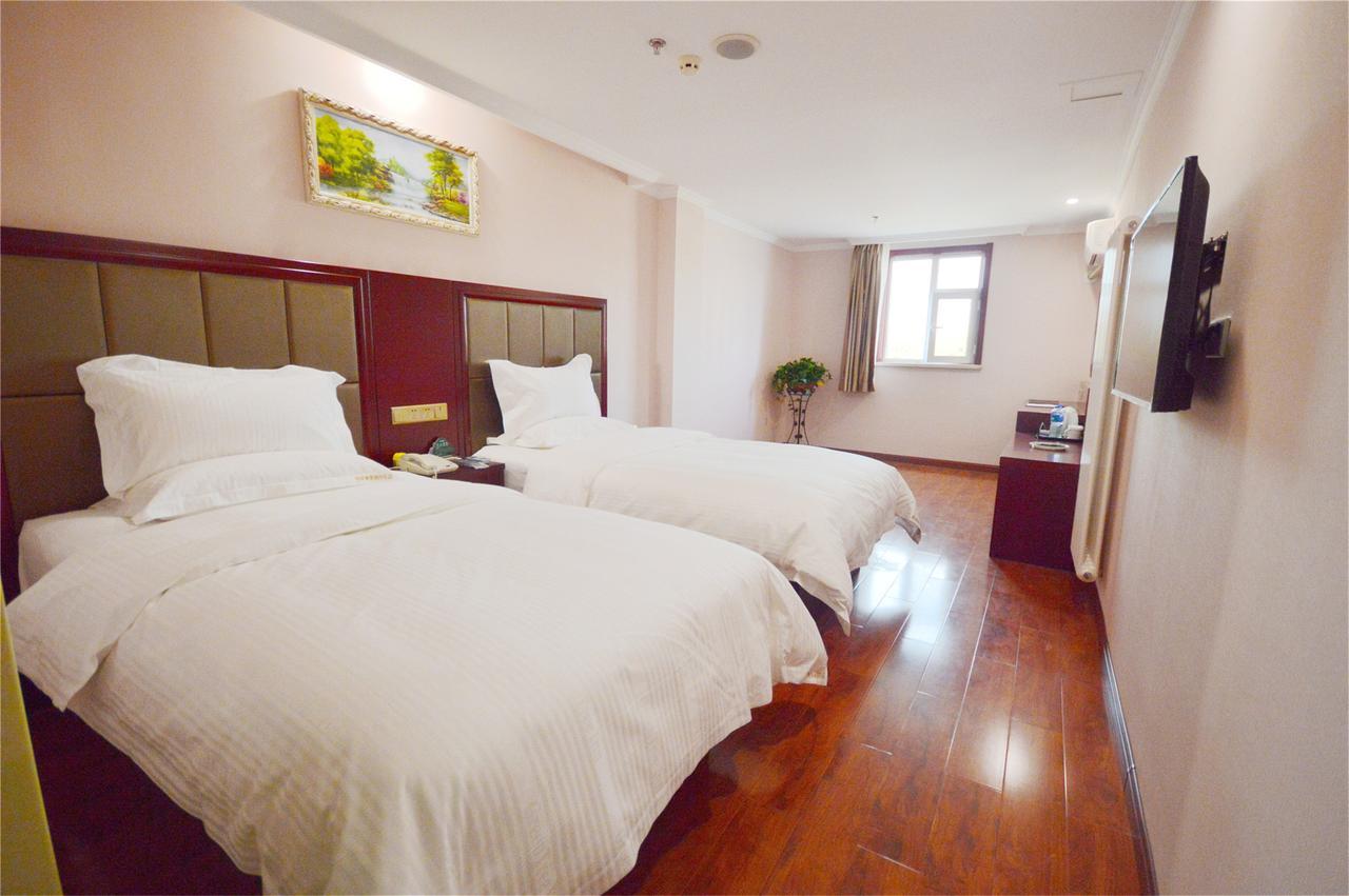 GreenTree Inn JiangXi JinDeZhen People Square JinDin Business Hotel Jingdezhen Buitenkant foto
